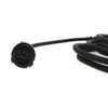 Walkie Talkie 3M Mic Extension Cord Cable For Hand RMN5052 RMN Motorola M8220 M8668 XPR4300 XPR4350 Car Radio Station Mobile