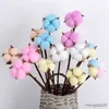 Dried Flowers 5/10Pcs Real Cotton Home Decor For Living Room April Fools Funny Artificial Accessories