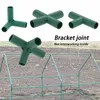 Ander tuingereedschap 10 20 stks 3 4Way Tee Plastic Tuinieren Hoek Connectors Plant Stakes Hekwerk Pijp Gezamenlijke Frame Rand voor Kas 230625