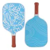 Raquettes de squash Balles de pickleball Conception en nid d'abeille Prise en main confortable Raquette et balle de pickleball de taille appropriée avec serviettes pour le sport 230621