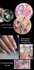 Silicone Transparent Nail Tips Art Stamping Stamper Kit French With Scraper Jelly Silicone Head For Stamp Polish Stencil Template Seal Printing