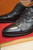 Tops New Mens Business Oxfords Dress Casual Shoes Обувь искренняя кожаный костюм с размером коробки из орнарной коробки 38-45