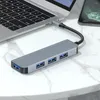 In 1 USB 3 0 Hub Multifunktionaler Laptop-Handy-Hochgeschwindigkeits-Typ-C-Adapter