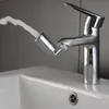 Neue Universal 720 Grad Wasserhahn Kopf Wasserhahn Belüfter 720D Rotation Spritzwassergeschützt Schwenk Wasser Sparende Wasserhahn Für Badezimmer