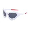 2023 New Red Personalized Cute Activity Holiday Beach Youth Girl Style Luxury Sunglasses PC Light Material Cool Sci Fi Appearance Design Car Outdoor Sports Style
