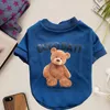 Cachorro Vestuário Cachorrinho Hoodies Outono Inverno Urso Dos Desenhos Animados Roupas Moda Camiseta Colete Cães Pequenos Gato Camisola Chihuahua Roupas Animais de Estimação Itens