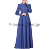 Robes Décontractées Abaya Dubaï Turquie Musulman Mode Femmes Hijab Robe Islam Caftan Marocain Robes Vestidos Vêtements Robe Musulman x0625