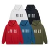 AM Designers Hoodies Sport Sweter Mężczyźni Kobiety Bluza Hoodie Hoodie Hook Hook Harme Sweter Modna bluza Pullover Long Rleeve Loose Hoodie Para Ubranie