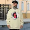 Men's Hoodies Sweatshirts Men's Hoodies Daisy in Full Bloom with Girlface Cotton for Men Creativity Original Design Pullover Fashion Casual Couple Sweatshirts