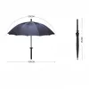 Umbrellas Creative Long Handle Large Windproof Samurai Sword Umbrella Japanese Ninja like Sun Rain Straight Automatic Open 230625