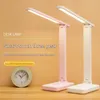 Table Lamps Touch Dimming LED Eye Protection Desk Lamp Student Study Dormitory USB Charging Plugging Writing Reading Bedside Night Light