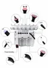 Professionelle 10-in-1-Sauerstoff- und Wasserstoff-Multifunktions-Schönheitsmaschine zur Hautverjüngung RF-Gesichtssalonausrüstung mit kleinen Blasen