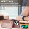 Lanyard Flip Wallet Stand TPU Shoulder Strap PU Leather Phone Case for IPhone 14 3 12 11 Pro XS Max XR X 7 8 Plus With Strap