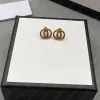 designer brand jewelry Hoops Earrings Designer Stud Gold Earring Luxury Jewelry Women Circle Letter Studs Men Fashion Designers Jewelry 2202213WU