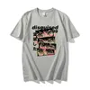 100% Cotton Comic Eye Printed T-shirt Womens Summer Short Sleeve 2022 Fashion Shirt Unisex O-neck S-4xl L230619