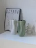 Vasen Weiß Grün Keramik Vase Tabletop Decor Nordic Kreative Moderne Kunst Blumen Design Große Wohnzimmer Dekoration Zubehör