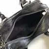 7A Neo Cagole Bolsa de mão para motocicleta bolsa de ombro de diamante de pedra de luxo Designers Bolsa transversal de couro genuíno Pochette Denim vintage tamanho grande 33 cm