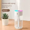 Mini humidificateur d'atmosphère coloré, Machine d'aromathérapie pour voiture, bureau, maison, chambre à coucher, diffuseur d'arôme, Rechargeable par USB