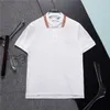 T-shirt Polo pour hommes Designer Mode Noir, blanc, marron et jaune trois couleurs Été broderie de lettres de haute qualité à manches courtes Taille asiatique M-3XL