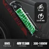 Batterie au Lithium HAILONG Ebike 48V 15AH 17.5Ah batterie au Lithium pour 350W 500W 750W 1000W VTT électrique