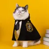 Cat Costumes Pet Cosplay Cloak College Pet Clothes Small Magic Cloak Spring and Autumn Clothes Dog Pet Shawl Cat Cosplay YP22028 230625