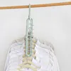 Hangers 9 Holes Clothes Coat Hanger Organizer Multi-port Support Drying Racks Plastic Cabinet Storage Rack For