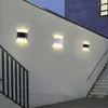 Lâmpadas de parede Lâmpada led ao ar livre à prova d'água para cima e para baixo iluminação luminosa decoração de jardim AC85-265V luzes para quarto sala de estar