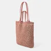 Sac femme été Simple grand sac sac tissé bord de mer vacances plage sac paille tissé sac Crochet sac à bandoulière 230310