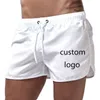 Roupa de banho masculina Custom Your Summer Beach Shorts Maiô Masculino Maiô Boy Swim BoxerTrunks Natação Surf Banadores Mayo Sungas Shorts de ginástica 230621