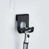 New Portable Aluminum Hook Shower Glass Door Hook Free Hole Towel Rack Hanger Key Organizer plug Shaver Holder Rack Hook