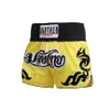 Inne artykuły sportowe Summer Boksing Boks Gym Haft Muay Thai Shorts Odporne na łzę spodnie walki mieszane sztuki walki 230621