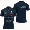 2023 T-shirts F1 Raceshirts voor heren Zomer Nieuw poloshirt dezelfde stijl c