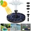 Mini fontana solare per piscina, stagno, fontana a cascata, decorazione da giardino, bagno per uccelli all'aperto, fontana ad energia solare, acqua galleggiante