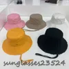 Woman Wide Brim Hats Summer Le Bob Artichaut Bucket Hat Hot Sale