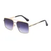 2023 Popular Men's Classic Pilot Titanium Alloy Sunglasses Polarized Sunshade Ultraviolet Gold Silver Black Luxury Fashionable Daily Travel And Driving Wear Style