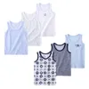 Weste 2 3 4 5 6 7 Jahre 3 Teile/los Sommer Kinder Jungen Baumwolle Westen Kinder Jungen Mädchen Tank Tops Tees Unterhemden Kleidung Unterwäsche 230625