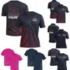 2023 T-shirt Nowe koszulki F1 T-shirty wyścigowe Logo Polo koszulki Jersey Summer Men's and Women's Deslable Confight T-Shirt Tops