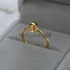 Band Ringen Rvs Schedel Ringen Voor Vrouwen Mannen Goud Kleur Punk Skeleton Ring Mannelijke Vrouwelijke Vintage Gothic Vinger Sieraden gratis Verzending L231127