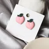 Orecchini a bottone Summer Fruit Party Stereo Banana Peach Girl Ear Clip