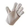 I guanti in tela resistenti all'usura con protezione del lavoro ispessita a doppio strato a 24 fili supportano il commercio all'ingrosso personalizzato
