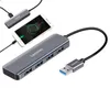 Lenovousb 5Gbps höghastighet | Dockningsstation U04USB3.0 Adapter USB Hub 3 0 Multipelport för PC -datortillbehör