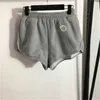 Shorts Dameskleding Zomer Casual Veelzijdige elastische band Nummers Decoratie Los Comfort Wijde pijpen Korte buitensport Ontwerpers Dames