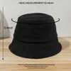 Gorros moda casual chapéu balde pescador cor sólida estilo ao ar livre para mulheres meninas presentes de ano presentes de namorados