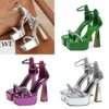 Summer Sandals Crystal Diamond Platform Open Toe Women Street Style Party Dress Thick High Heels Ladies Shoes 230511