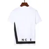 Męskie koszulki Summer 100% bawełniana Korea mody T-koszulka Mężczyźni/kobieta przyczynowa O-Neck Podstawowa koszulka Męskie Topy M-3xl WE28