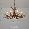 Lustres modernes bois lustre éclairage pour salon nordique Loft chambre LED lumières lampe maison luminaire