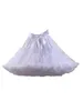 Gonne Carolilly Donna S Elastico in vita Sottoveste in tulle Tutu Party Gonna da ballo cosplay gonfia multistrato (blu taglia unica)