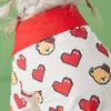 Dog Apparel Summer Thin Shirt for Dogs Clothing Pet Dog Clothes Cat Small Heart Bear Print Cute Fashion Boy Girl Chihuahua Pet Products 230625