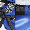 Andere Sportartikel Erwachsene Männer Frauen Kinder Kampf Kampf Muay Thai Boxing Shorts Training Professionelle Thai Trunks Bowtie bestickt kurze Boxe XS-3XL 230621