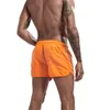 Mäns badkläder Summer Men Quick Dry Fit Swimming Trunks i Solid Blank Sea Beach Shorts för manliga strandkläder och surfbräda Boxer Briefs 230621